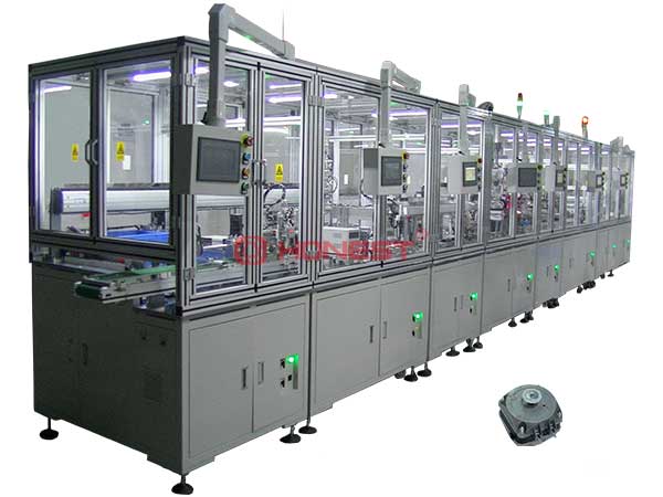罩極電機生產(chǎn)線